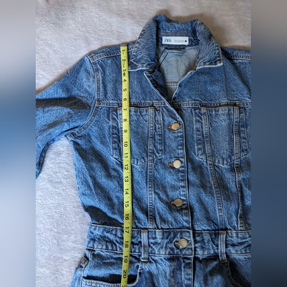 Zara Denim Jumpsuit - Picture 10 of 10